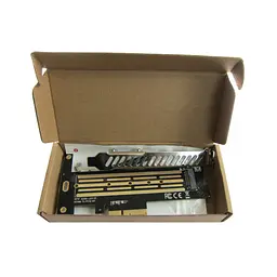 Контролер Dynamode M.2 SSD NVMe M-Key to PCI-E 3.0 x4/ x8/ x16, full profile br (PCI-Ex4- M.2 M-key) - мініатюра 3