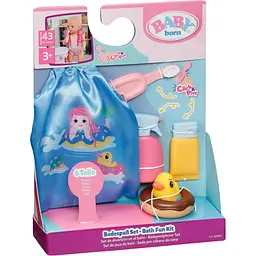 Ігровий набір для купання ляльки BABY born Click & Play Океан турботи (839881)