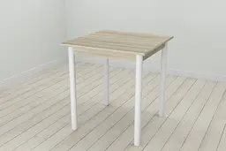 Кухонний стіл Ferrum-decor Агата 75x70x70 Білий ДСП Сонома 16мм (FRD-106240) - мініатюра 3