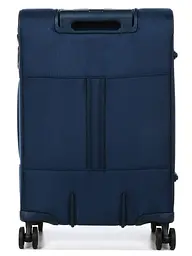 Валіза маленька Airtex 829 поліестер TSA замок USB-порт Темно-синій - мініатюра 5