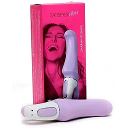 Вібратор Satisfyer Vibes Charming Smile Гнучкий стел для точної G-Spot стимуляції 12 режимів - мініатюра 5