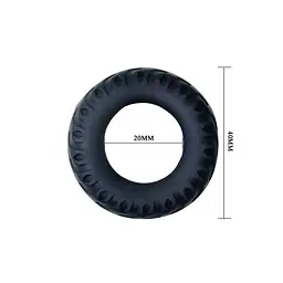 Ерекційне кільце Baile TITAN Cock Ring Green, 2 см - мініатюра 2