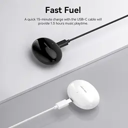 Навушники TWS Vention Elf Earbuds E01 Purple - мініатюра 3