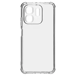 Прозрачный чехол для Infinix Hot 50i Smart 9 с защитой камеры и усиленными бортами, тонкий, силиконовый, бесцветный, ударопрочный, противоударный бампер с закрытой камерой, ArmorStandart (ARM80943)