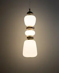 Підвісний світильник, люстра Nowodvorski 11701 Ceramic Vertical LED 1x19W 3000K 1500Lm IP20 білий - мініатюра 2