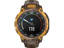 Смарт-годинник Garmin Instinct Crossover AMOLED Bronze/Sunburst (010-03398-01) - мініатюра 3