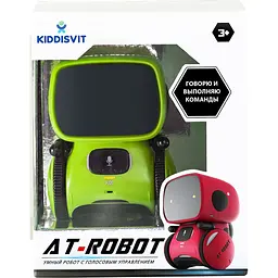 Радіокерований робот AT-Robot з голосовим керуванням Green (AT001-02-UKR) [113034] - мініатюра 3