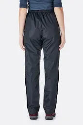 Трекінгові штани Rab Downpour Pants wmns 14 Чорний - мініатюра 2