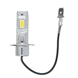 LED лампи для авто Pulso M6 H3 LED-chips 7535 9-18V 2x28w 6000Lm 6500K