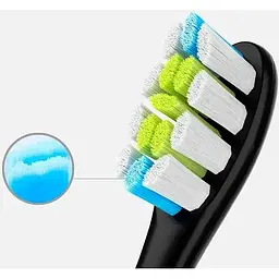 Насадка для зубної щітки Oclean P1C5 B02 Professional Clean Brush Head 2 шт. Black [6970810553857] [100952] - мініатюра 3