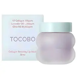 Зволожуюча маска для губ Tocobo Collagen Boosting Lip Mask 20 мл - мініатюра 4