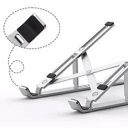 Підставка для ноутбуку WIWU S400 Laptop stand Silver - мініатюра 2