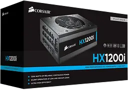 Блок живлення Corsair HXi Series 1200W 80+ Platinum (CP-9020070) - мініатюра 2