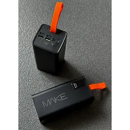 Повербанк Make 50000 mAh 22.5W PD+QC Black (MPB-501BK) - мініатюра 2