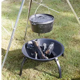Казан з кришкою Bo-Camp Dutch Oven Cast Iron 31 cm / 7.1 L Black (2122415) - мініатюра 4