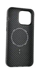 Чохол Luxo Free Air CarBon with MagSafe iPhone 14 PRO MAX Black - мініатюра 3