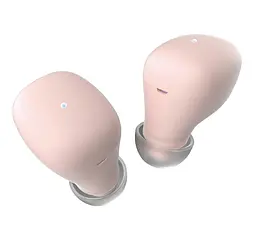 Бездротові навушники Ergo BS-530 Twins Nano 2, BT5.3, 25mAh, 190mAh, 3h, Pink UA UCRF - мініатюра 4