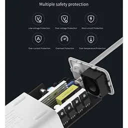 Автомобільний інвертор Xiaomi Lydsto Car Inverter Standard 12V To 220V 100W (YM-CZNBQ01) [59331] - мініатюра 6
