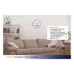 Годинник настінний TFA 60304802 - мініатюра 2