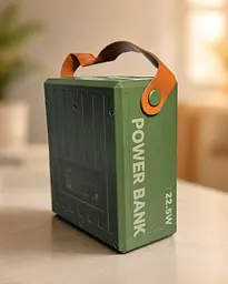 Повербанк KONFULON A45Q 100000 mAh, 22.5 Вт / Зовнішній акумулятор з LED підсвічуванням - мініатюра 3