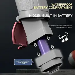 Водяний автомат електричний акумуляторний Water Gun M416 - мініатюра 5