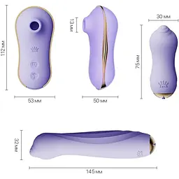 Набір 3в1 Zalo - Unicorn Set Violet - мініатюра 2