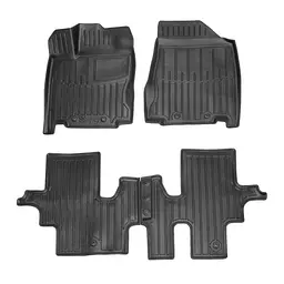 Комплект 3D килимків в салон Infiniti JX/QX60 (2012-2020)(7 Seats)