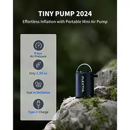 Насос кемпінговий Flextail Tiny Pump, чорний - мініатюра 6