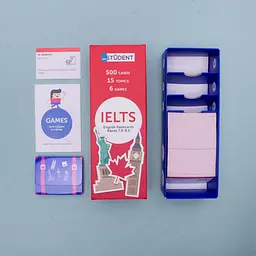Картки для вивчення англійської мови English Student. IELTS (english to english) - мініатюра 2