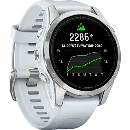 Смарт-годинник Garmin Epix Pro Gen 2 42mm Silver w. Whitestone Band (010-02802-00/01) - мініатюра 3