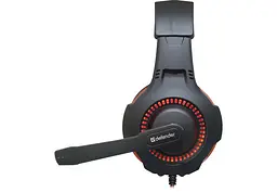 Гарнітура Defender Warhead G-450 Red-чорний (64146) (6358195) - мініатюра 2