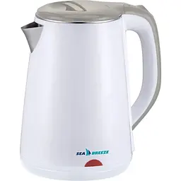 Електрочайник-термос SeaBreeze SB-010 1,8 л 1500 Вт диск пласт+нержавійка