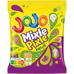 Цукерки желейні JOJO Mixle Pixle Sour з фруктовими смаками 80 г