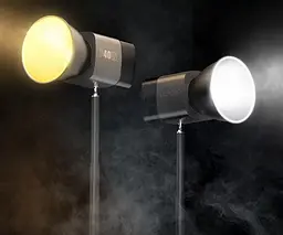 Монохроматичний освітлювач Luxceo P40W COB LED для фотостудії - мініатюра 7