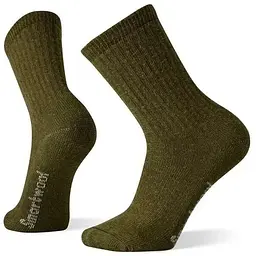 Шкарпетки Smartwool Classic Hike Full Cushion Solid Crew Dark Olive L Smart Wool (1033-SW SW001646.D11-L)