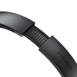 Бездротові накладні навушники Acefast H10 wireless headset Black (6974316284932) - мініатюра 5