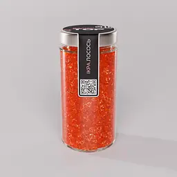 Ікра "Лосось" CapsFood імітована в Банці 500 г duplication