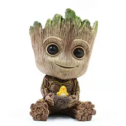 Горщик для вазонів та канцелярії Грут Groot G9 Малюк з пташеням - мініатюра 6
