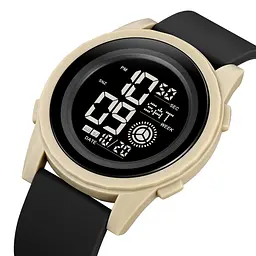 Годинник наручний чоловічий 2082KHBK Khaki-Black Skmei acs0030315 - мініатюра 2