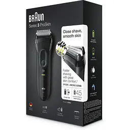Електробритва чоловіча Braun Series 3 3020 Black - мініатюра 3