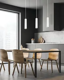 Підвісний світильник, люстра Kanlux 39041 Phlox GU10 1x10W IP20 білий - мініатюра 2