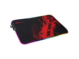 Килимок для миші XTRIKE ME MP-602 RGB lighting Speed/Control Black/Red (MP-602) - мініатюра 2