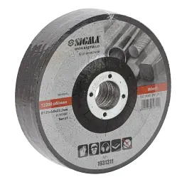Круг зачистний Sigma по металу 125x6.0x22.2мм, 12200об/хв (1931311) - мініатюра 4