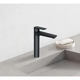 Змішувач для умивальника Kludi Pure&Style DN 15 чорний мат 402963975 - мініатюра 2