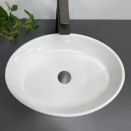 Умивальник VBI Cefalu white накладний VBI-015400, Білий - мініатюра 5