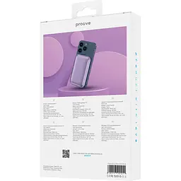 Зовнішній акумулятор Proove Vibe Energy 10000mAh 20W Purple [PBVE20020009] [104210] - мініатюра 6