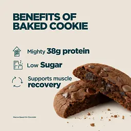Протеїнове Печиво Baked Cookie - 12x75г Шоколад - мініатюра 2