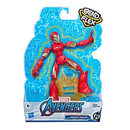 Іграшка-фігурка Hasbro Bend and Flex Iron Man героя фільму Месники серія Бенді 15 см (E7377_E7870) - мініатюра 2