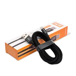 Дата кабель USB 2.0 AM to Lightning 1.0m black ColorWay (CW-CBUL004-BK) - мініатюра 2