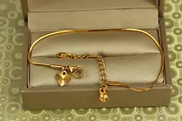 Браслет Xuping Jewelry жгут 17 см 1 мм золотистий